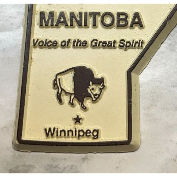 Manitoba Canada Refrigerator Magnet Winnepeg Buffalo Voice of Great Spirit - Picture 5 of 6